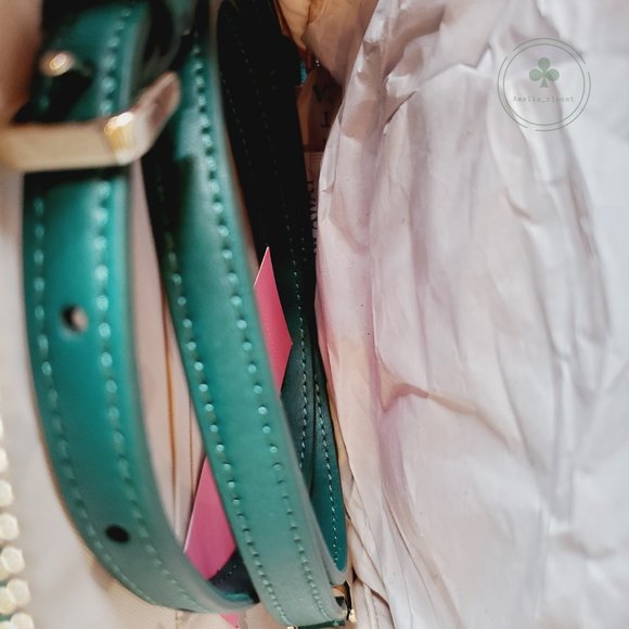 MAKE AN OFFER Kate Spade New York Traveler Trunk Crossbody in Monstera Leaves - Picture 5 of 8